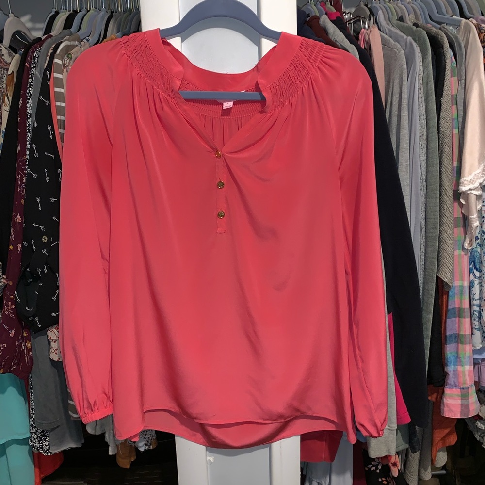 Lilly Pulitzer Elsa Silk Top